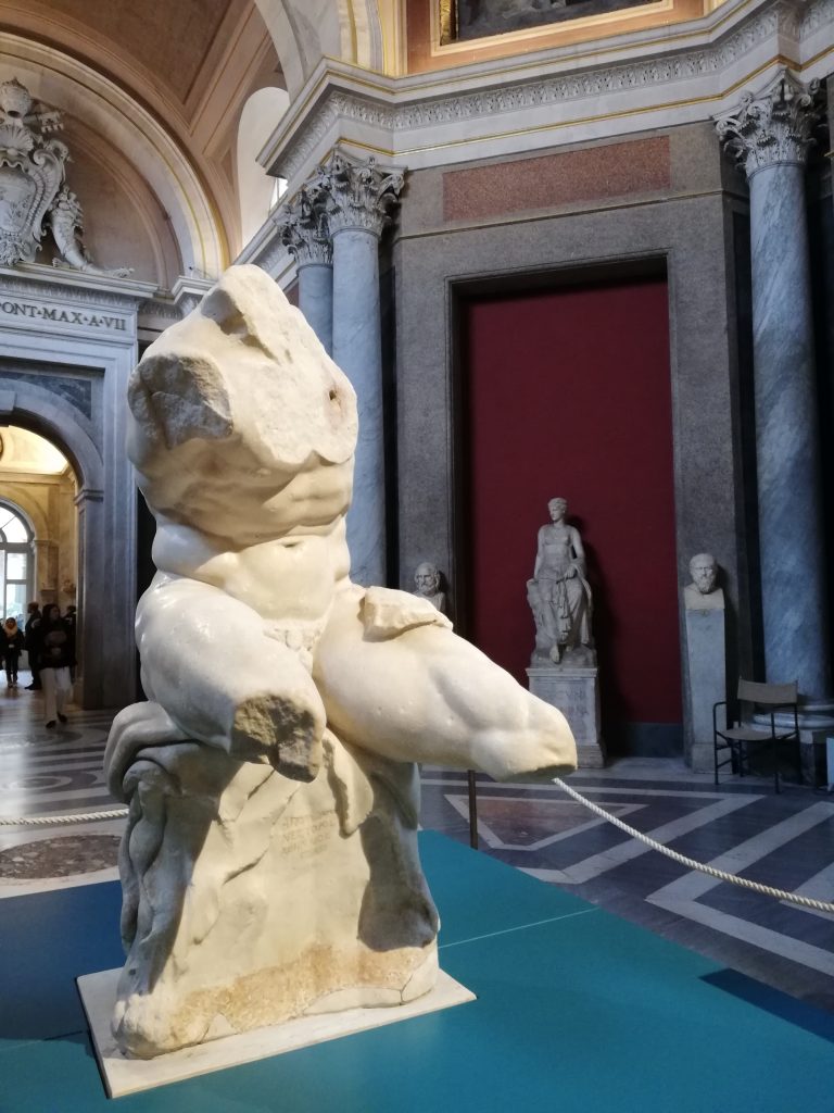 Visite des statues aux musées du Vatican