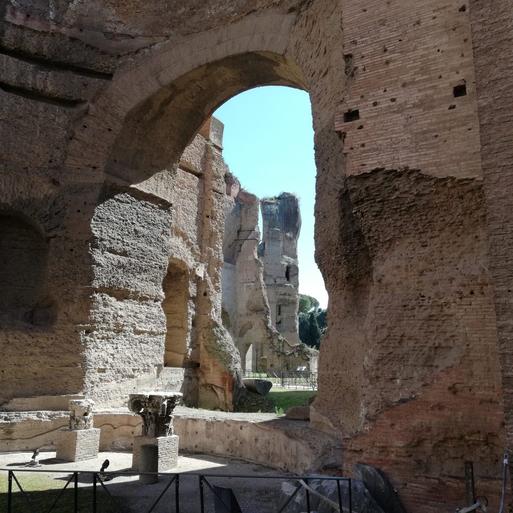 ruines des thermes de Caracalla