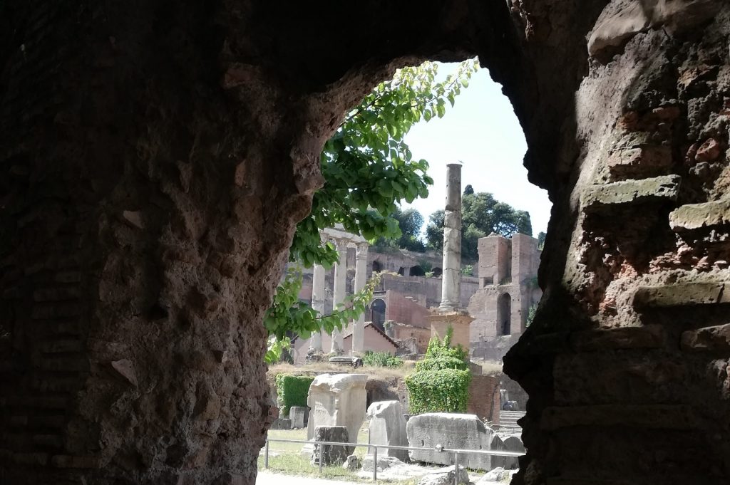 basilique Eminienne vue sur le forum romain