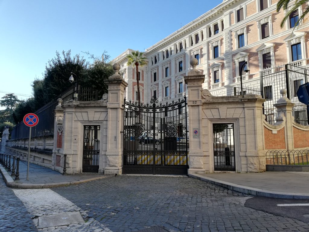 ambassade americaine de Rome